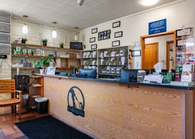 Hospital front desk