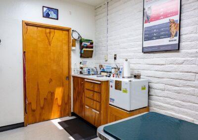 Examination room at hospital