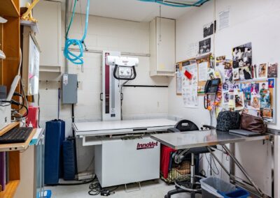 X-ray room in the hospital